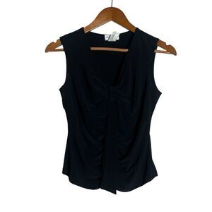 3 for $30! Laura petites black tank‎ top.